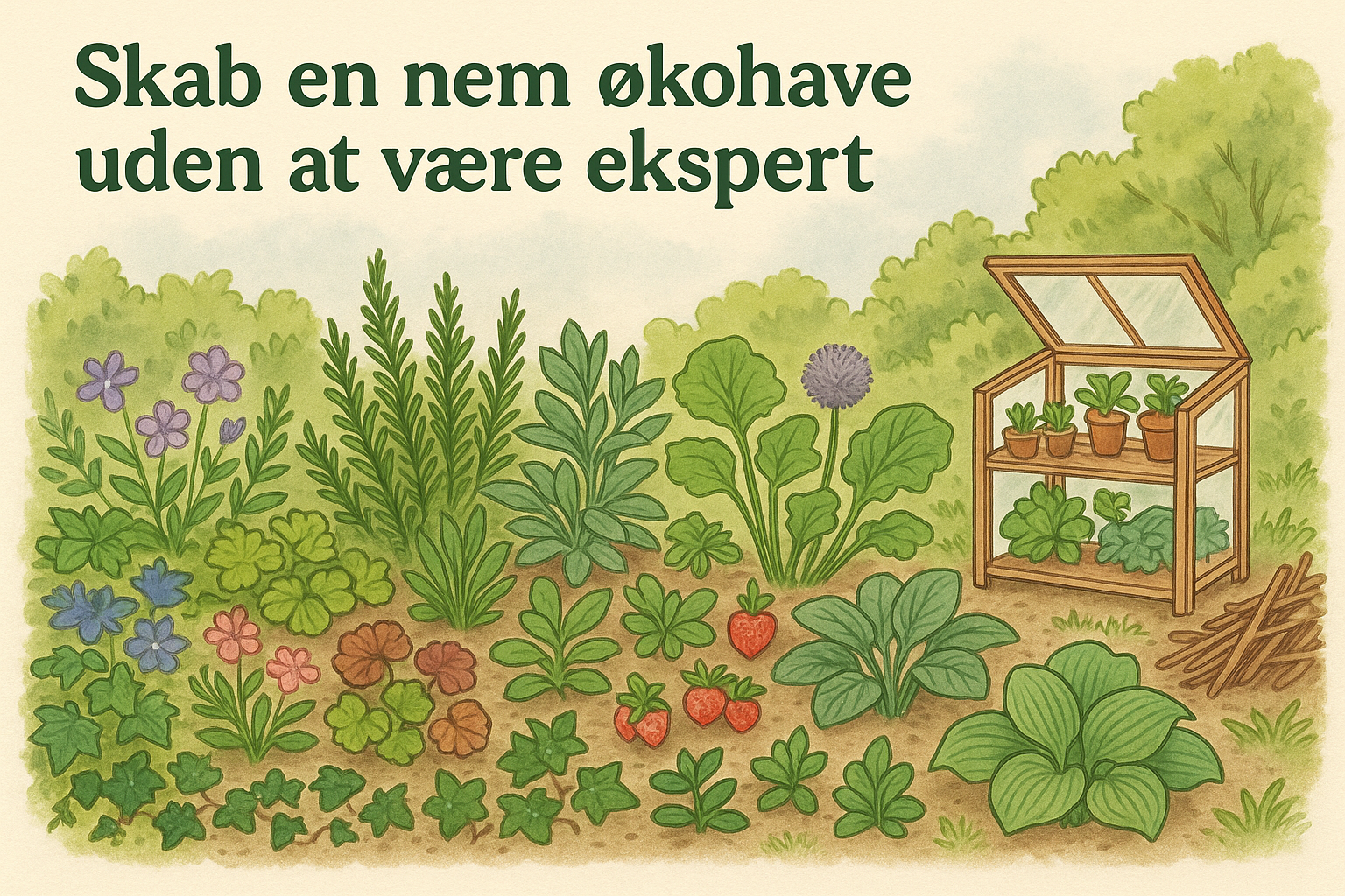 Skab en nem økohave uden at være ekspert